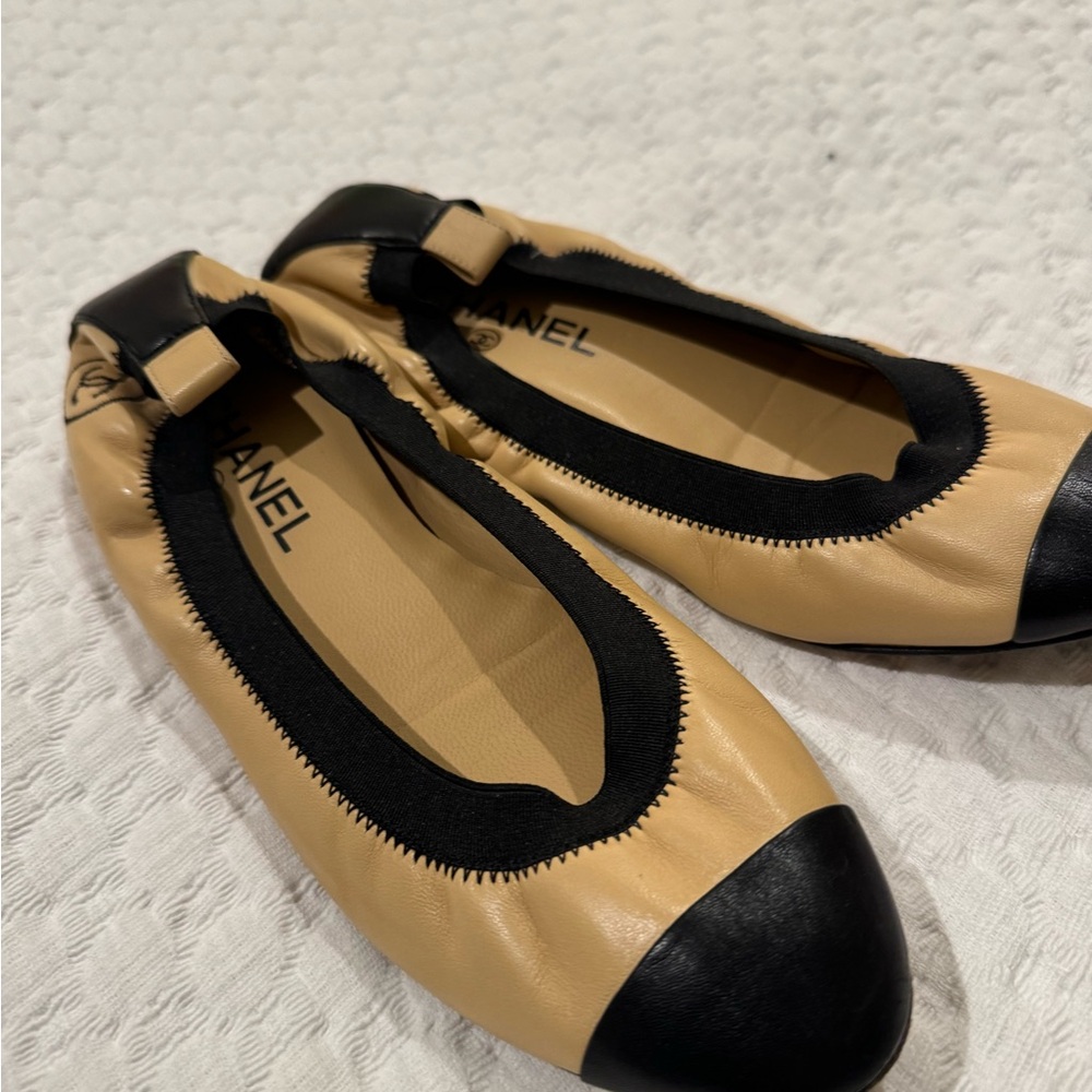 Chanel ballet flats